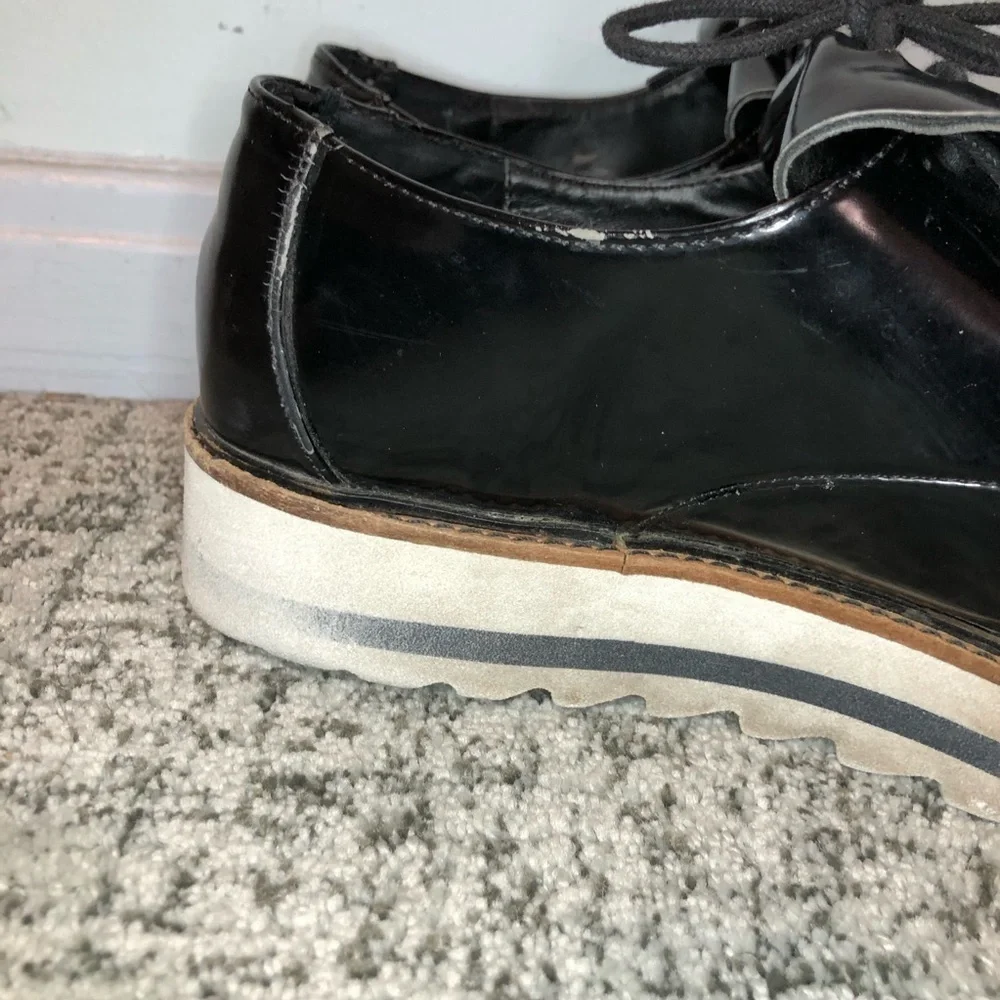 Zara black kiltie